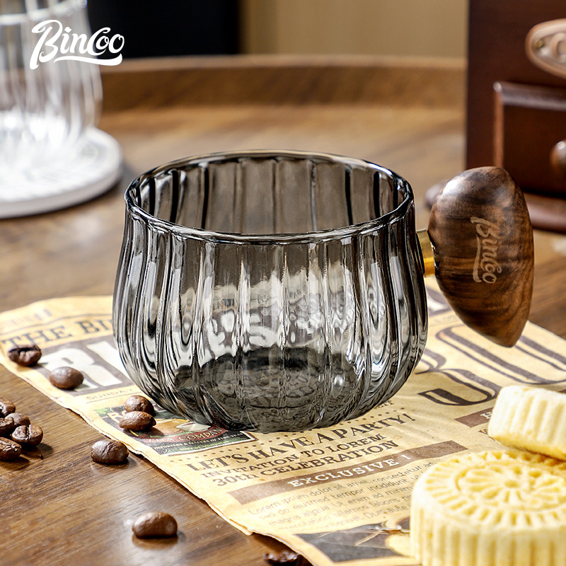 Coffee Tea Flask - Nieuwe Streep Hittebestendige Hoge Borium Silicium