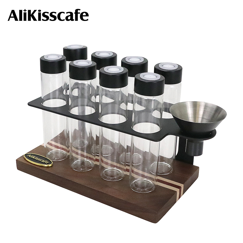 Coffee Tea Set - Alikisscafe Koffiebonen Opslag Buis Container Display