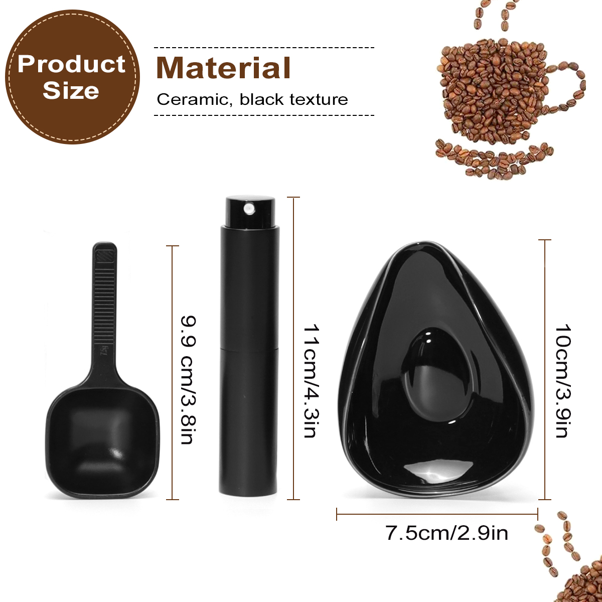 Leeseph Koffiebonen doseerbeke - Coffee Tea Set recensie en prijs