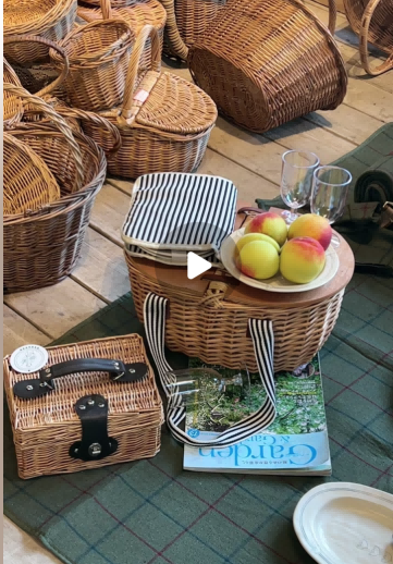 2-persoons wilgen picknickmand - Coffee Tea Set recensie en prijs