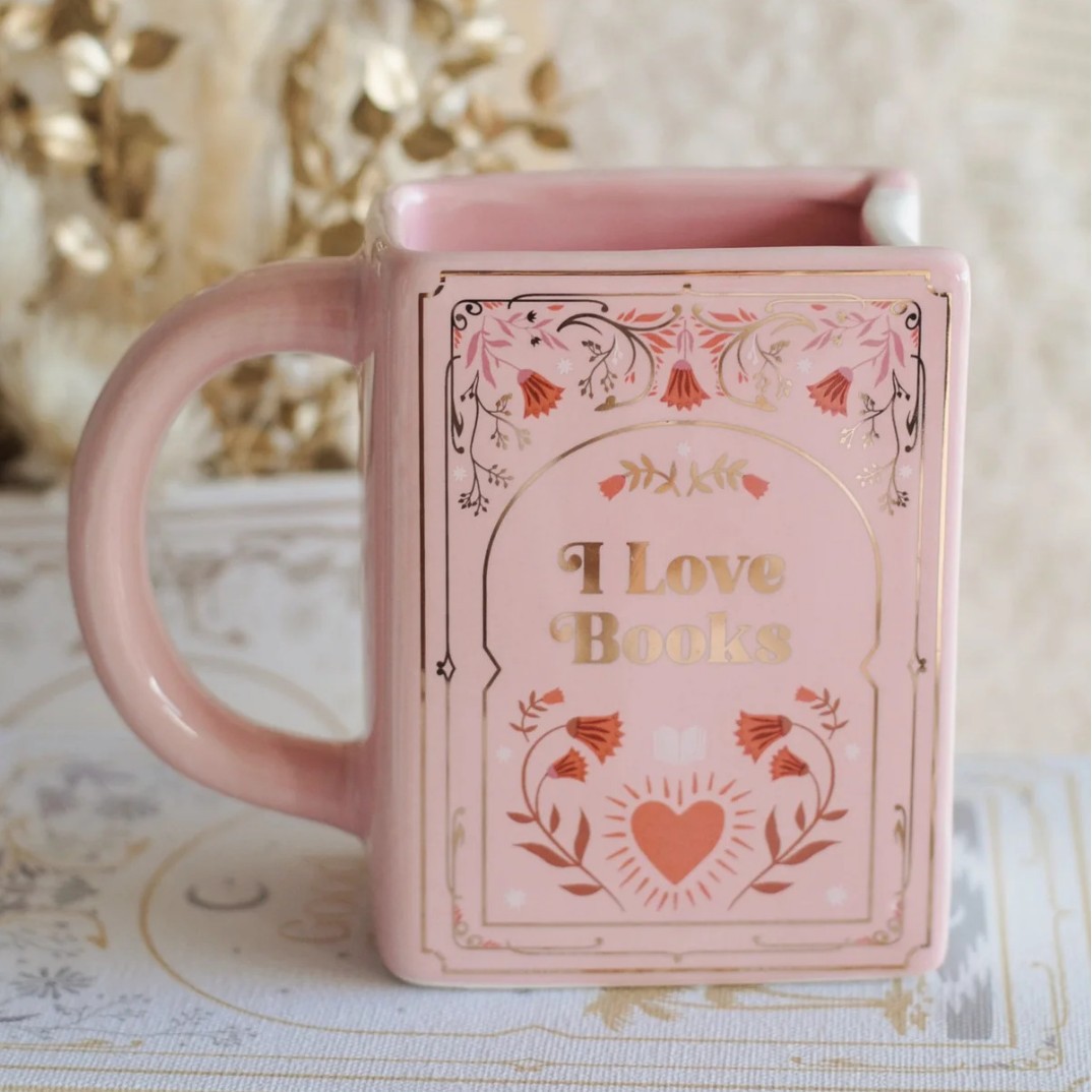 Boekvormige keramische mok met - Coffee Tea Flask recensie en prijs