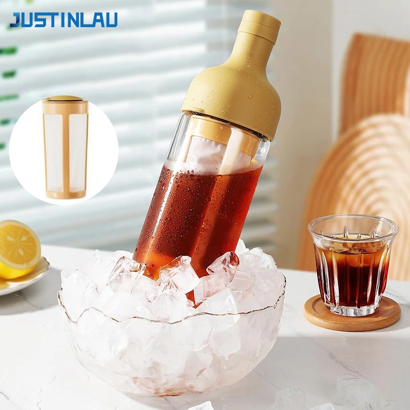 JUSTINLAU 1L Cold Brew Koffiek - Coffee Tea Pot recensie en prijs