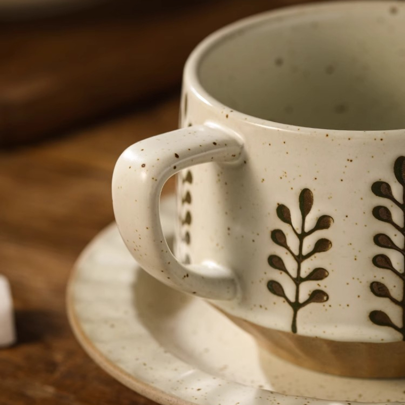 Retro keramische beker grof aa - Coffee Tea Flask recensie en prijs