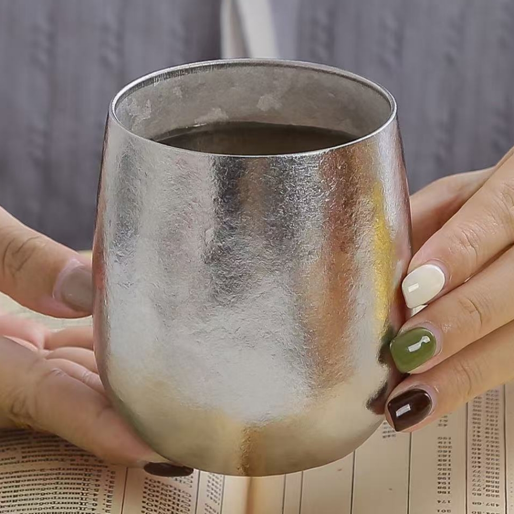 Outdoor eiermok puur titanium  - Coffee Tea Flask recensie en prijs