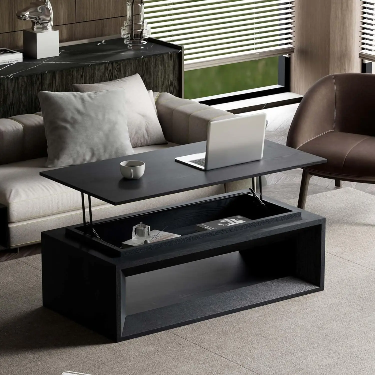 43,3'' rechthoekige salontafel - Coffee Tea Or recensie en prijs