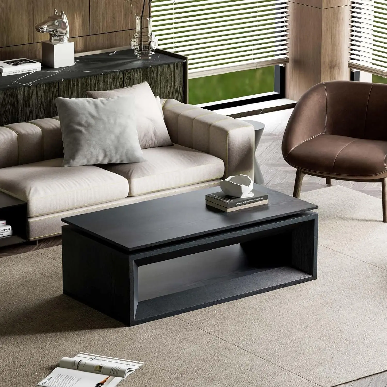 43,3'' rechthoekige salontafel - Coffee Tea Or recensie en prijs