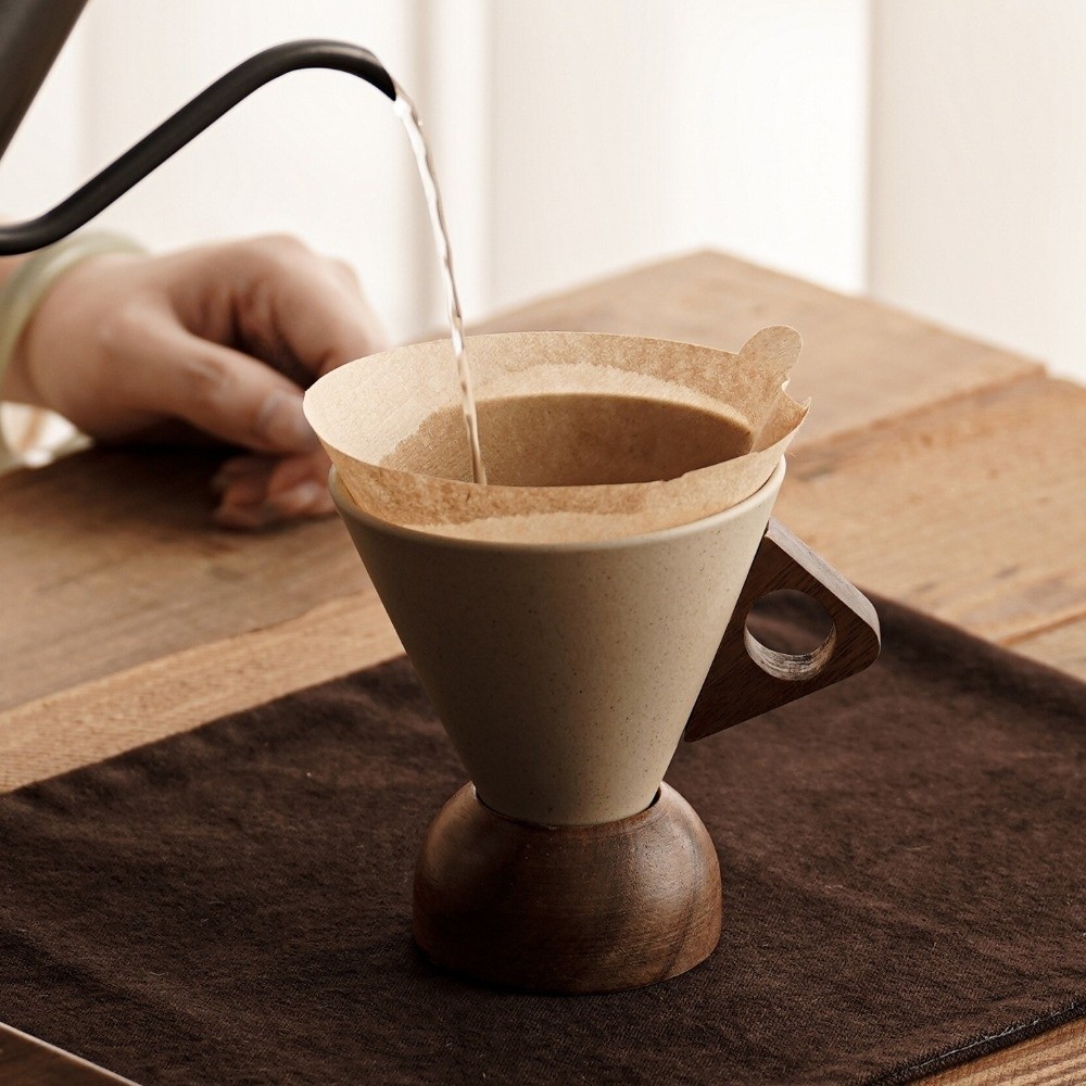 Ruwe keramische driehoekige co - Coffee Tea Flask recensie en prijs