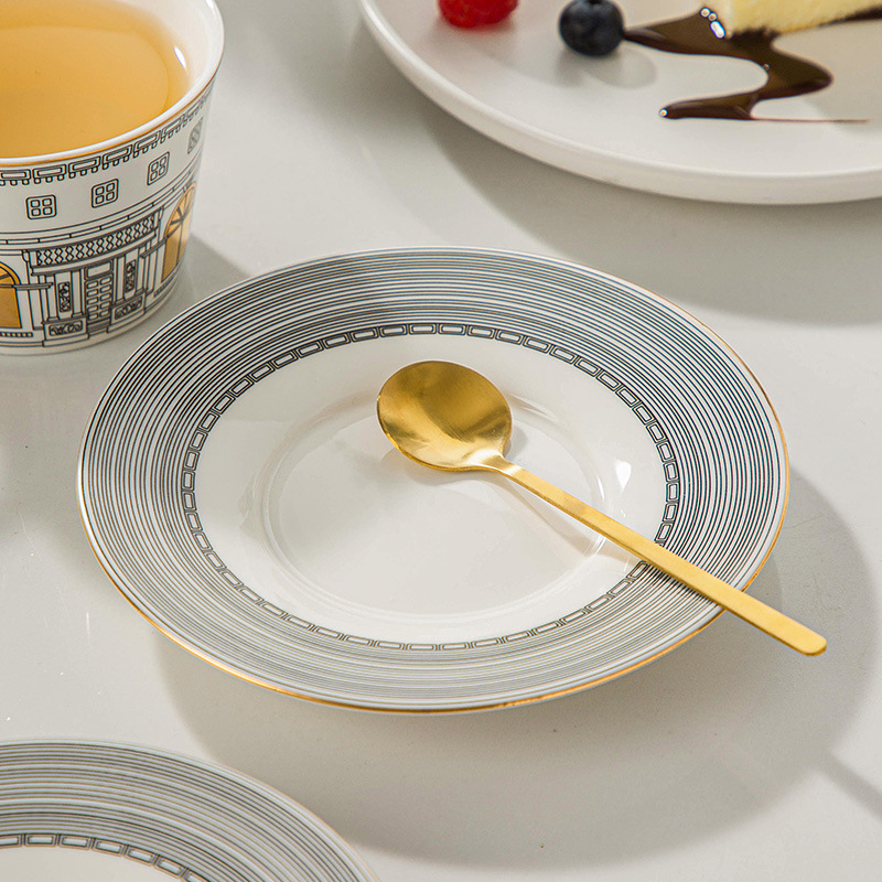 Architecturale kop en schotel  - Coffee Tea Flask recensie en prijs