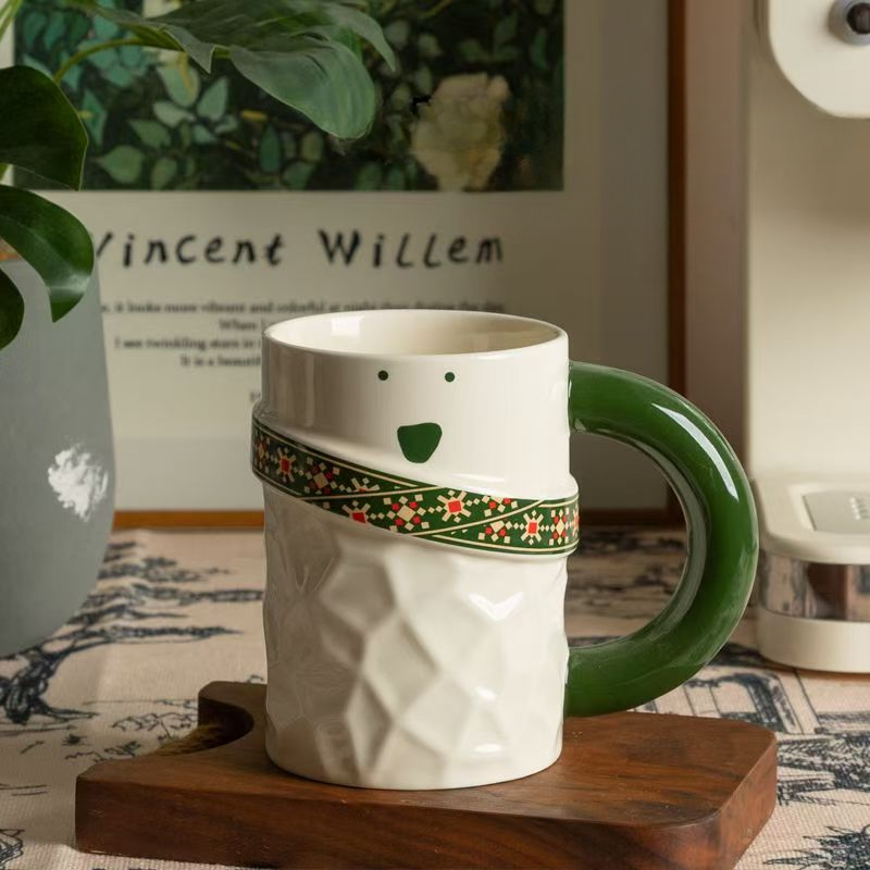 Leuke Emoji sjaal patroon kera - Coffee Tea Emoji recensie en prijs