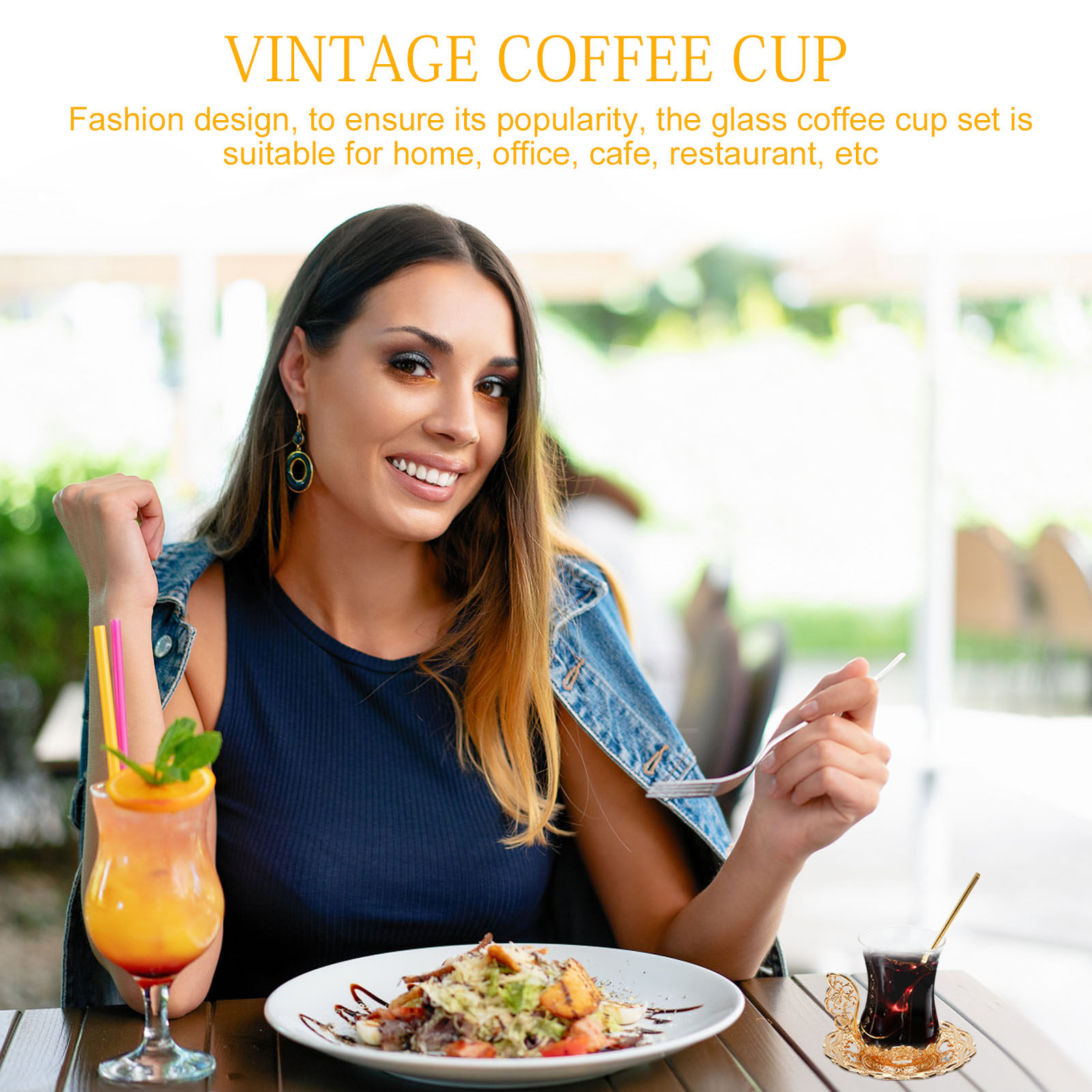 1Set Elegante Glazen Koffiekop - Water Tea And Coffee recensie en prijs